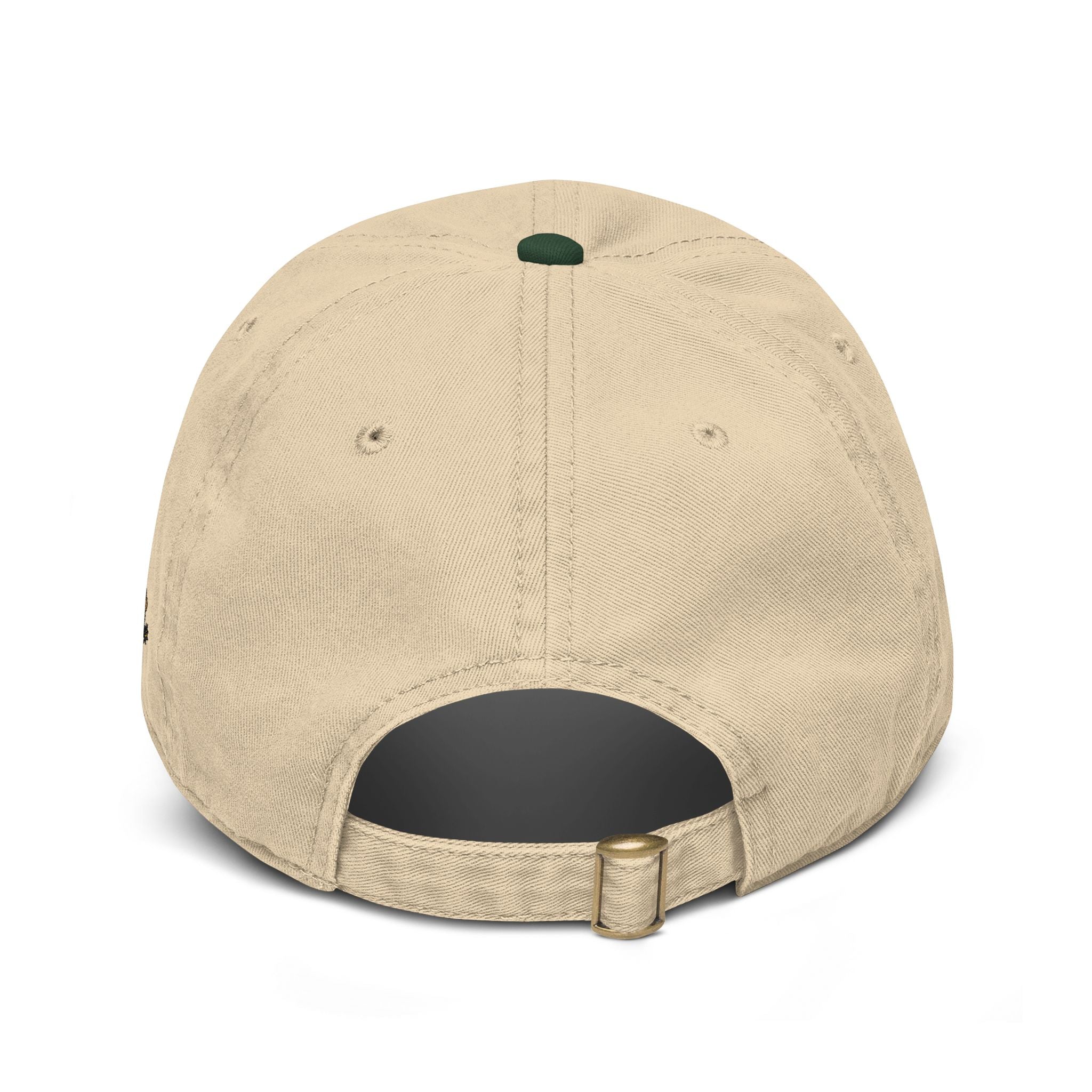 Cowboy Tennis Ball Embroidered Baseball Cap – Washed Two-Tone Dad Hat