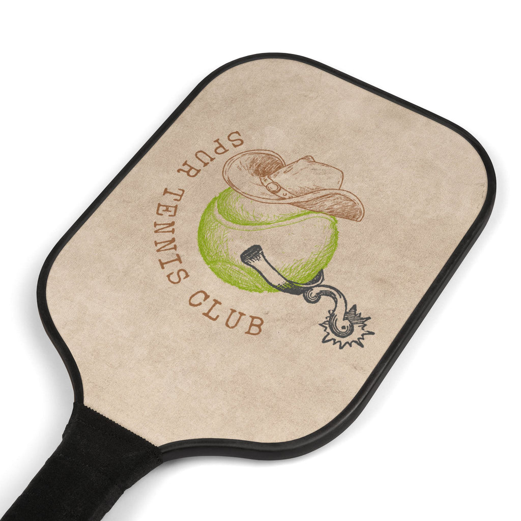STC Vintage Western Pickleball Paddle Set (2 Paddles + Balls)